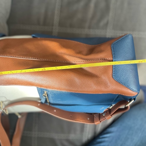 NWT Cole Haan Grand Ambition Convertible Backpack, Bright Blue - Picture 8 of 16